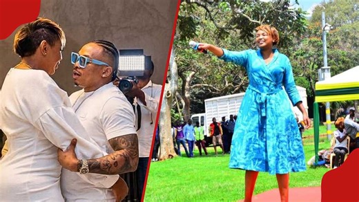 "Alichukua number?": Reactions as Otile seductively dances with Nyamu at party