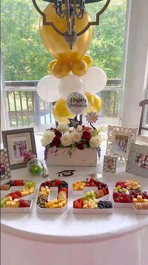 Graduation Party Ideas - Easy Charcuterie Table #graduation