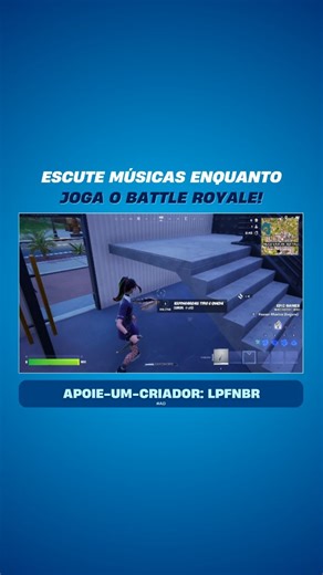 LP | Fortnite News on Instagram: "🎶 RÁDIO AMBULANTE! Agora é possível escutar músicas no Fortnite enquanto joga uma partida de Battle Royale, Reload ou Raiz! Essa função chegou inicialmente ao Delulu, mas com sua saída, ela foi transferida para os outros modos. #Fortnite #FortniteNews #FortniteLeaks #FortniteBrasil"