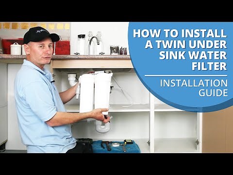 How to Install a Twin Under Sink Water Filter