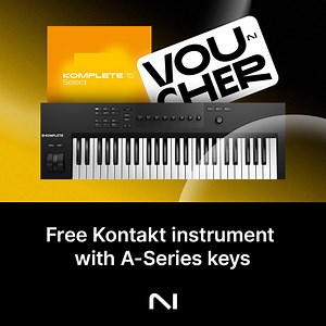 NATIVE INSTRUMENTS KOMPLETE KONTROL A61 61-NOTE USB MIDI CONTROLLER KEYBOARD KKA61 Rockshop