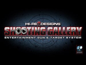 HI-REZ 'SHOOTING GALLERY SYSTEM' DEMO - NEW FOR HALLOWEEN 2016!