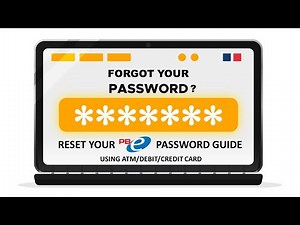 PBe Tutorial: How To Reset Password Using ATM/Debit/Credit Card