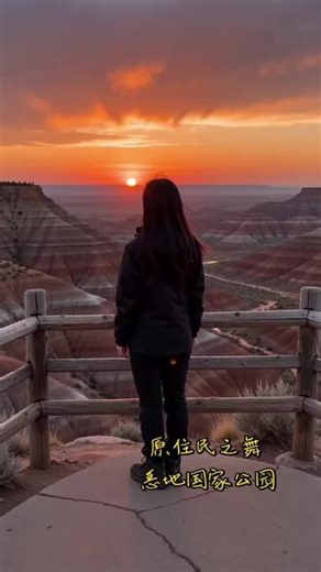 原住民之舞 | 南达科他州恶地国家公园--梦幻美国之四 1. 南达科他州恶地国家公园 【简介】 恶地国家公园位于南达科他州西南部，以奇特的地质景观闻名——经过数百万年侵蚀形成的尖峰、深沟和多彩岩层，如同月球表面。这里也是北美大草原的重要组成部分，至今仍有野牛、大角羊等野生动物栖息。 【原住民历史背景】 · 这片土地是拉科塔苏族（Lakota Sioux）的传统领地，他们是北美大平原上最具代表