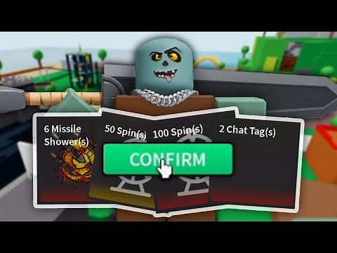 I Got ALL THIS from a Daily Spin.. Combat Warriors (Roblox)