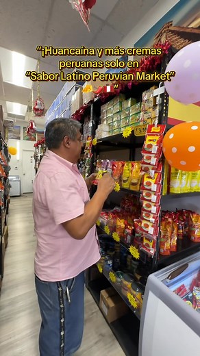Disfruta las mejores salsas y cremas peruanas: Huancaína, Rocoto, Ocopa y muchas más, listas para acompañar todos tus platos favoritos. 😋✨ Encuéntralas solo en Sabor Latino Peruvian Market, donde cada sabor te lleva directo al Perú. 💛🇵🇪 | Sabor Latino Peruvian Market