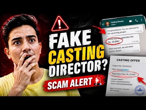 🚨 I Exposed a Fake Casting Director | Casting Director Ya Scammer ? | Film Industry Scam Alert
