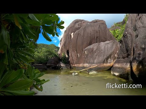 Lagoon in Seychelles