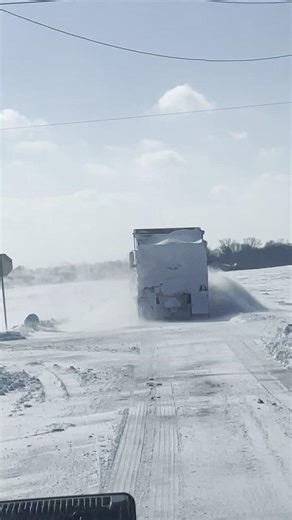 Our Highway Department is still at today - trying to clear the roads in the northern part of the county - where winds have been gusting up to 30mph at times. This video was taken north of 286 in White River Township. Please remember not to follow too close behind our trucks - or this will be your view. | Hamilton County, Indiana