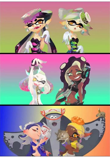 Thr splatoon plushies wish you all a Merry Christmas. Tomorrow is the deadline, so be sure to submit your work via the second most recent post after this one goes live. Good luck and happy holidays #fyp #splatoonidols #shipost #splatoon #splatoonplush