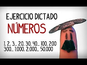 Pratiquez des nombres en espagnol, dictée exercice