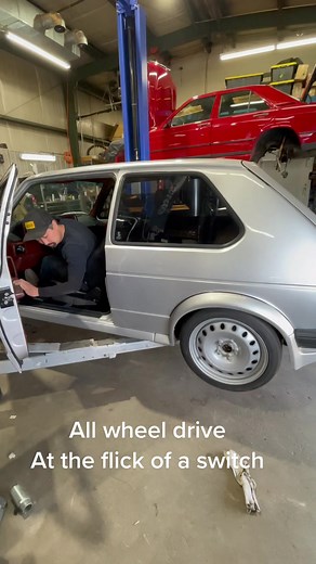 Audi TT Engine AWD Conversion for MK1 Rabbit Golf GTI