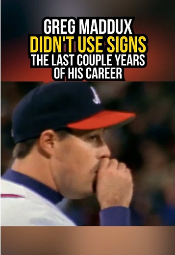 Greg Maddux's Unique Pitch Calling Techniques