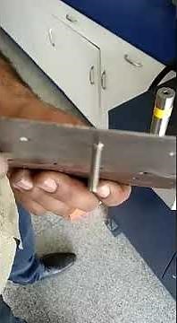 Riveting Process - How To Install Solid Rivet on a Sheet.