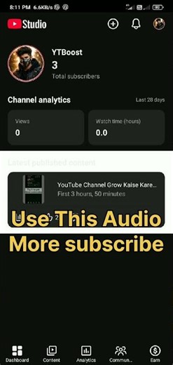 Use This Audio 🎧 | Grow Your YouTube Fast 🚀 #ytboost #shorts