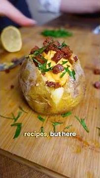✨17✨ CHORIZO & CREAM CHEESE JACKET #potato #chorizo #food #recipe