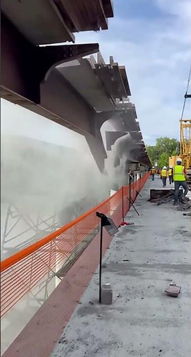 Workers Ran Seconds Before the Bridge Collapse 😳