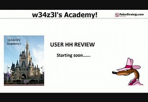 w34z3l's Academy - User Hand Review