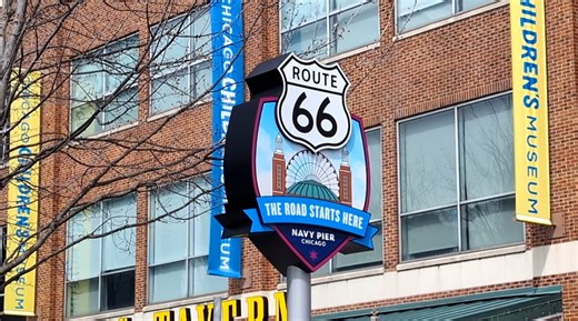 Video: Route 66 sign reveal