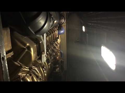 Class 43 HST (43285) MTU V16 4000 R41 engine cold start