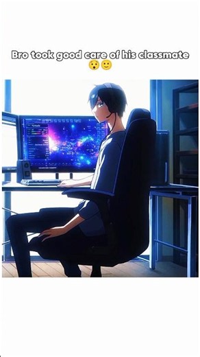 He is so handsome 🔥 #anime #My Love Story with Yamada-kun at Lv999 #animeshorts