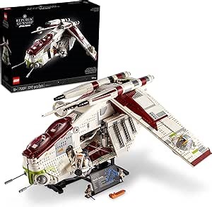 Amazon.com: LEGO Star Wars Republic Gunship 75309 UCS Display Model Kit for Adults to Build, Ultimate Collector Series, Office or Home Decor Gift Idea : Toys & Games