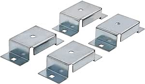 4Pcs Trailer Stake Pocket 2" X 4" Fit for Flat Beds and Trucks