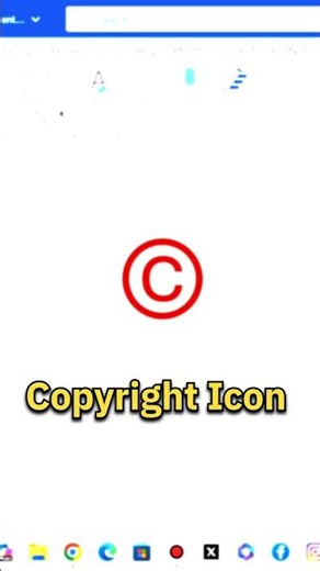 Insert Copyright ©️ Symbol in MS Word - Shortcut Free! #shorts