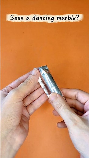Amazing Jumping Beans Trick 🫘 | Foil & Marble DIY Experiment