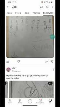 9 new drawings on deviant art and YouTube (go check them out)