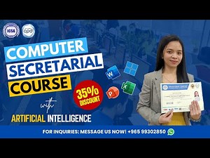 35% Discount Extended! Computer Secretarial Course with AI | Enroll by May 31