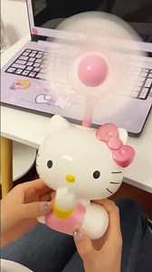 Summer Essential Alert: Embrace the Cuteness with the Adorable KT Cat Fan! [👉LINK]
