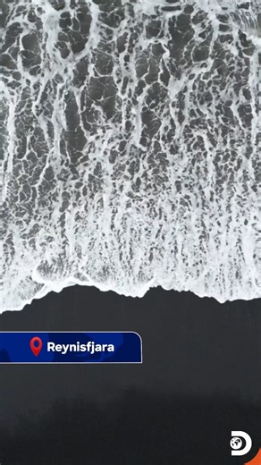 Reynisfjara's striking black sand is formed from basalt, a volcanic rock created by rapidly cooled lava. Over time, ocean waves break down the basalt into fine sand, giving the beach its distinctive dark hue. This natural process results in one of the world's most unique and dramatic shorelines. #DiscoveryChannelIn #DiscoveryChannel #Discovery #EarthToYou #EarthDay2025 #TuneBackIn | Discovery Channel India
