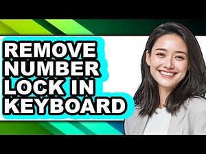 How to Remove Number Lock in Keyboard (updated)