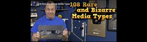 108 Rare and Bizarre Media Types via The 8-Bit Guy #Recording #Floppy
