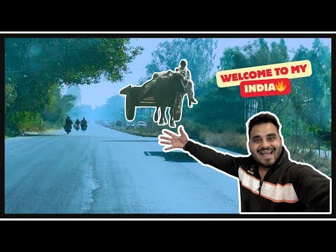 Real India Road Life 🇮🇳 | Daily Morning Journey, Culture & Real Village Roads