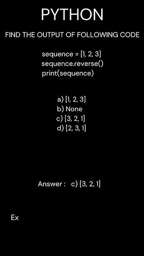 Day 25 Python Coding Challenge! 💡 Can You Guess the Output?