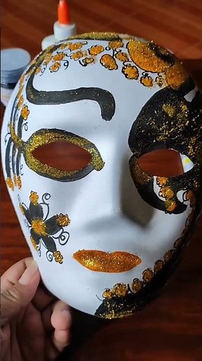 KABUKI MASK SIMPLE DESIGN #shorts