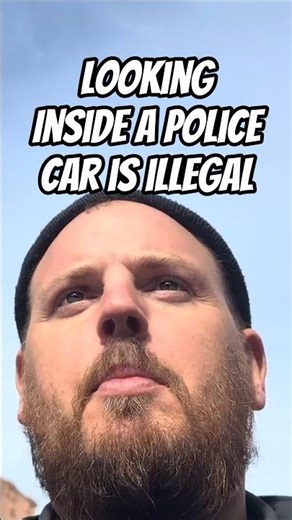 It's a Crime to Look In a Police Car! *Cops Get Owned* First Amendment Audit #cops #copsowned
