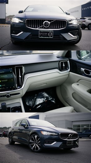 Experience sharp performance and refined Scandinavian design in this Certified Pre-Owned 2023 Volvo S60 Ultimate AWD — a sleek sedan that blends confident handling, premium comfort, and advanced safety, all backed by Volvo Certified peace of mind. 🚗 Responsive performance with confident AWD grip 🛋️ Ultimate-level interior with premium materials and modern tech 🧠 Renowned Volvo safety and driver-assist features ✨ Clean, athletic styling that feels timeless and refined ✅ Volvo Certified Pre-Own