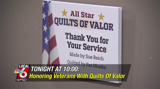 12K views · 76 reactions | The final day of QuiltWeek features a special ceremony that's spread love and appreciation to thousands of service members over the years. Tonight at 10, Jasmine Youngblood- WPSD Local 6 shares the importance of the tradition and its impact on the veterans who've been honored. Join us on WPSD Local 6! | WPSD-TV | Facebook