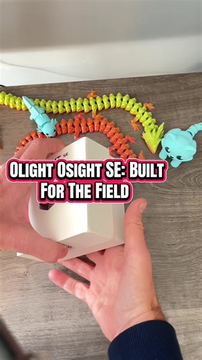 Osight SE Enclosed Micro Red Dot Optic. Enclosed emitter, side load battery, RMSc footprint, 2 MOA Dot & 32 MOA Circle Link in Bio to grab it on Amazon #olight #osight #edc #amazonfinds #amazonpartner