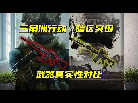 Delta Action vs Dark Zone: Which game has more realistic guns and more enjoyable modifications?【Wea