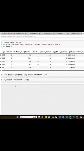 Standard Scaler to Scale the Data - Machine Learning in Python