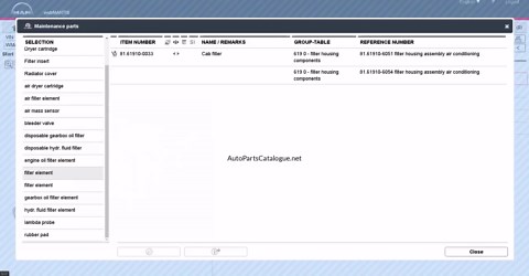 MAN MANTIS WEB EPC [2026] Online Parts Catalog