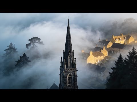 Foggy Morning Walk in Ilam Park Feels Like Stepping Into Another World | Peak District