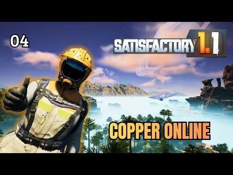 Satisfactory 1.1 – Copper, Wire & Rods Automated | Ep 04