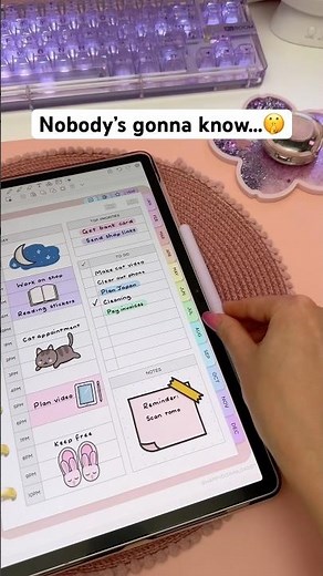 My digital planner secret 🤭 Samsung galaxy tab S9 | penly android app | digital note taking