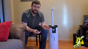 Watch Review of this Lacidoll Large Room Misting Humidifier on Amazon Live