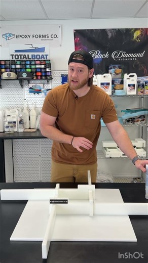 The last custom epoxy form you will need. #epoxy #epoxyresin #epoxyforms #epoxymolds #epoxyformsco